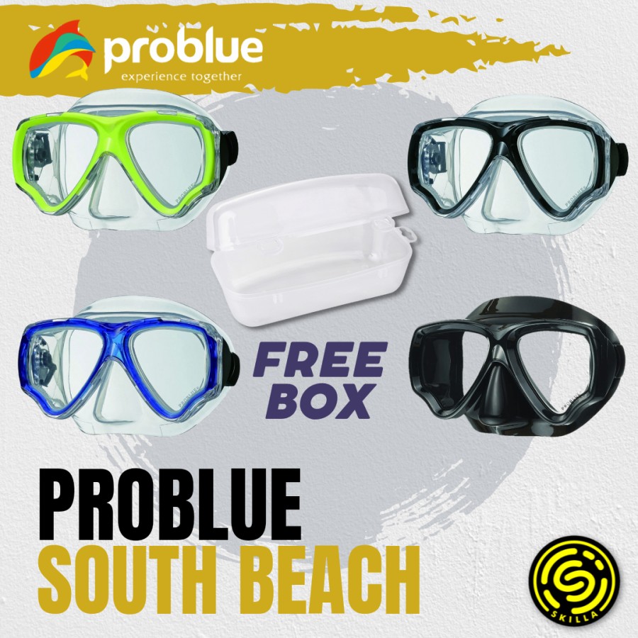 Problue South Beach Masker Scuba Diving