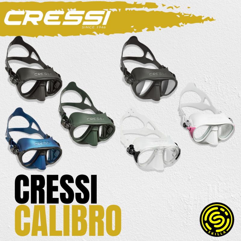 Cressi Calibro Freediving Mask Low Volume