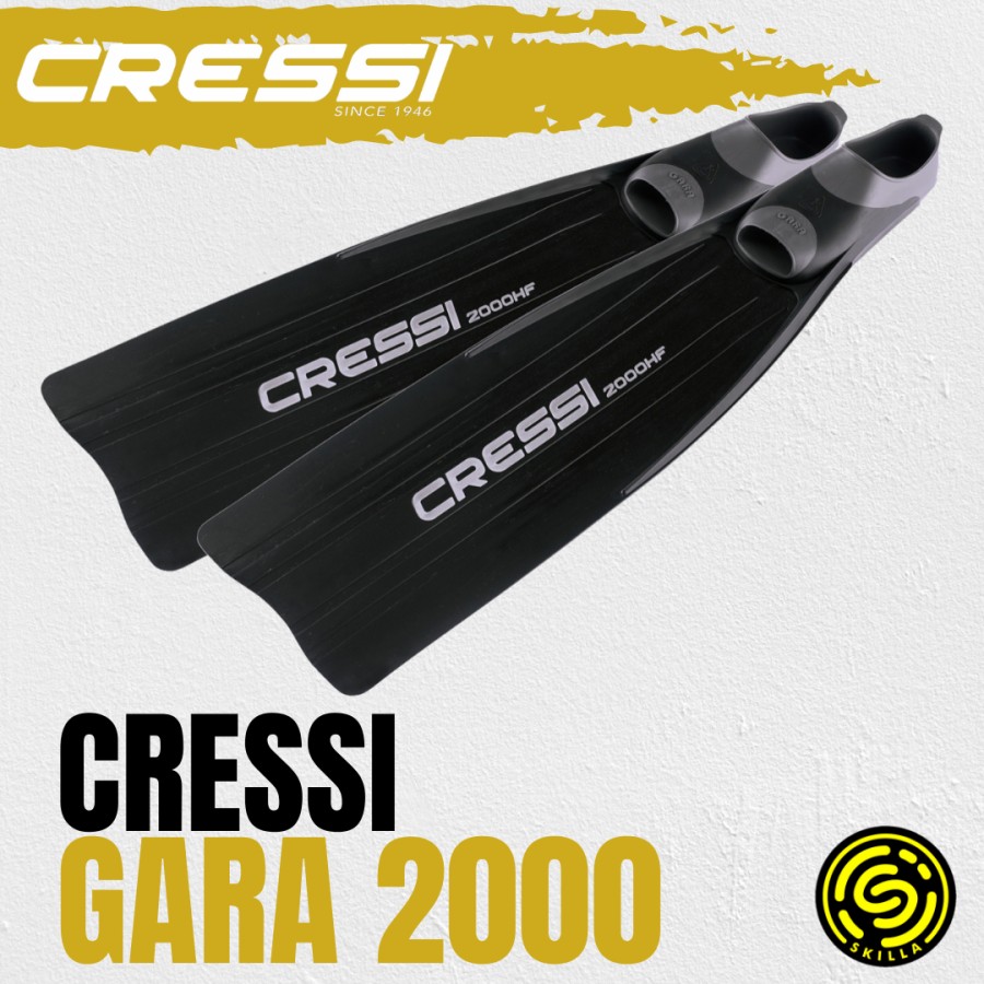 Cressi Gara 2000 HF Freediving & Spearfishing Long Fins