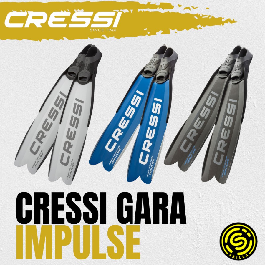 Cressi Gara Modular Impulse Freediving Long Fins