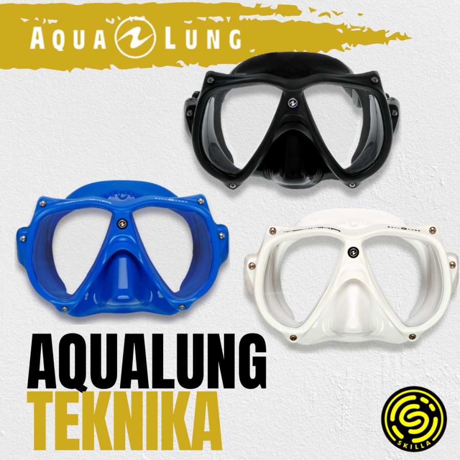 Aqualung Teknika Mask, Scuba Diving Technical Dive Masker