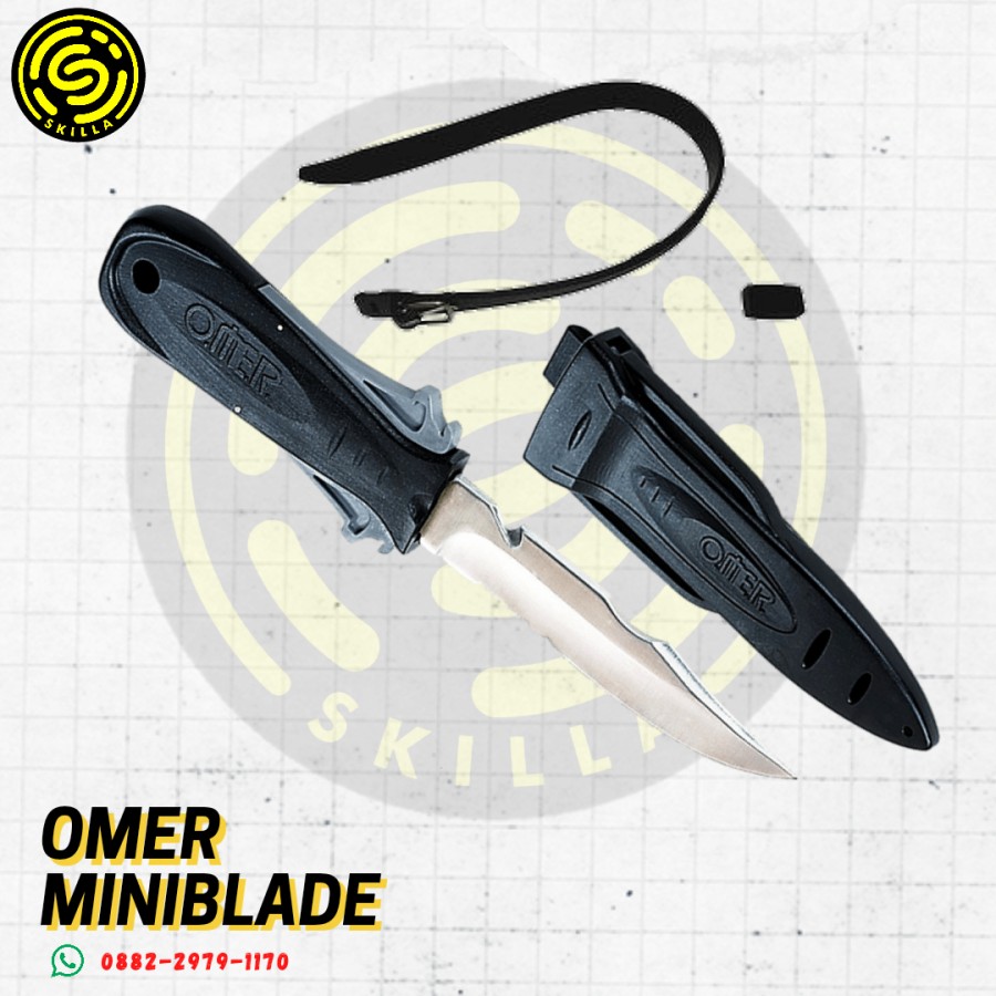 Omer Miniblade Diving Knife Freediving Spearfishing