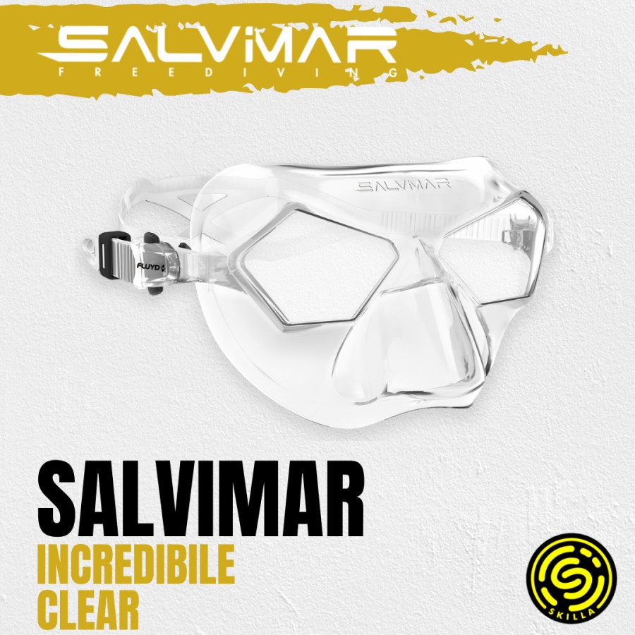 Salvimar Fluyd Incredibile Clear Freediving Mask