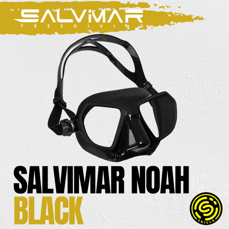 Salvimar Noah Black Freediving Mask