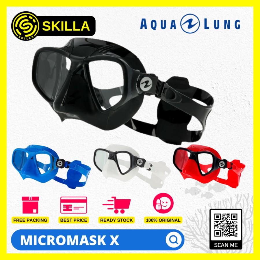 Aqualung Micromask X Low Volume Freediving Mask