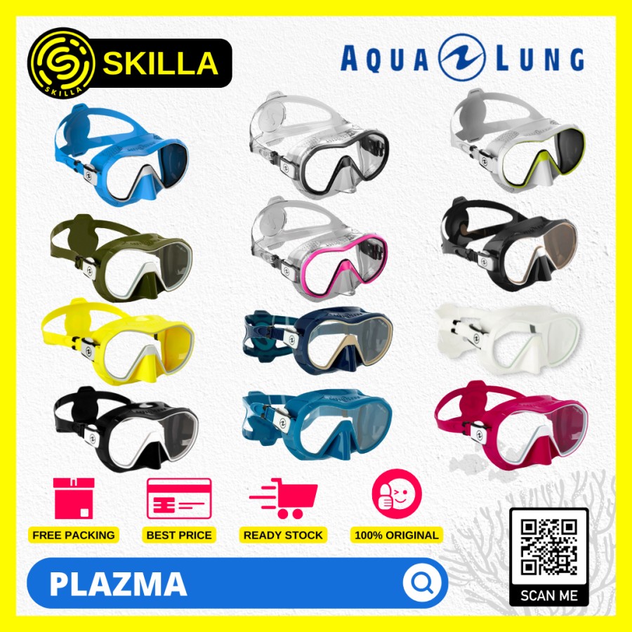 Aqualung Plazma Dive Mask Scuba Diving