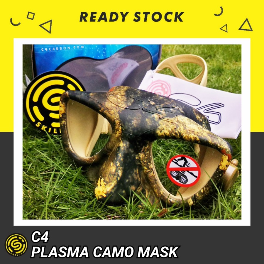 C4 Plasma Camu Freediving Mask