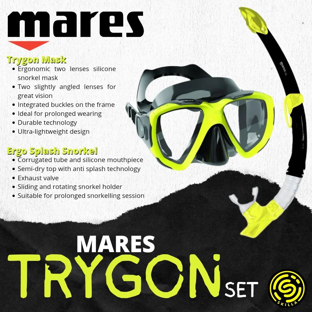 Mares Trygon Combo Mask Snorkel