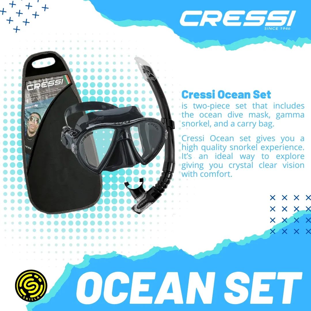 Cressi Ocean Set Low Volume Mask