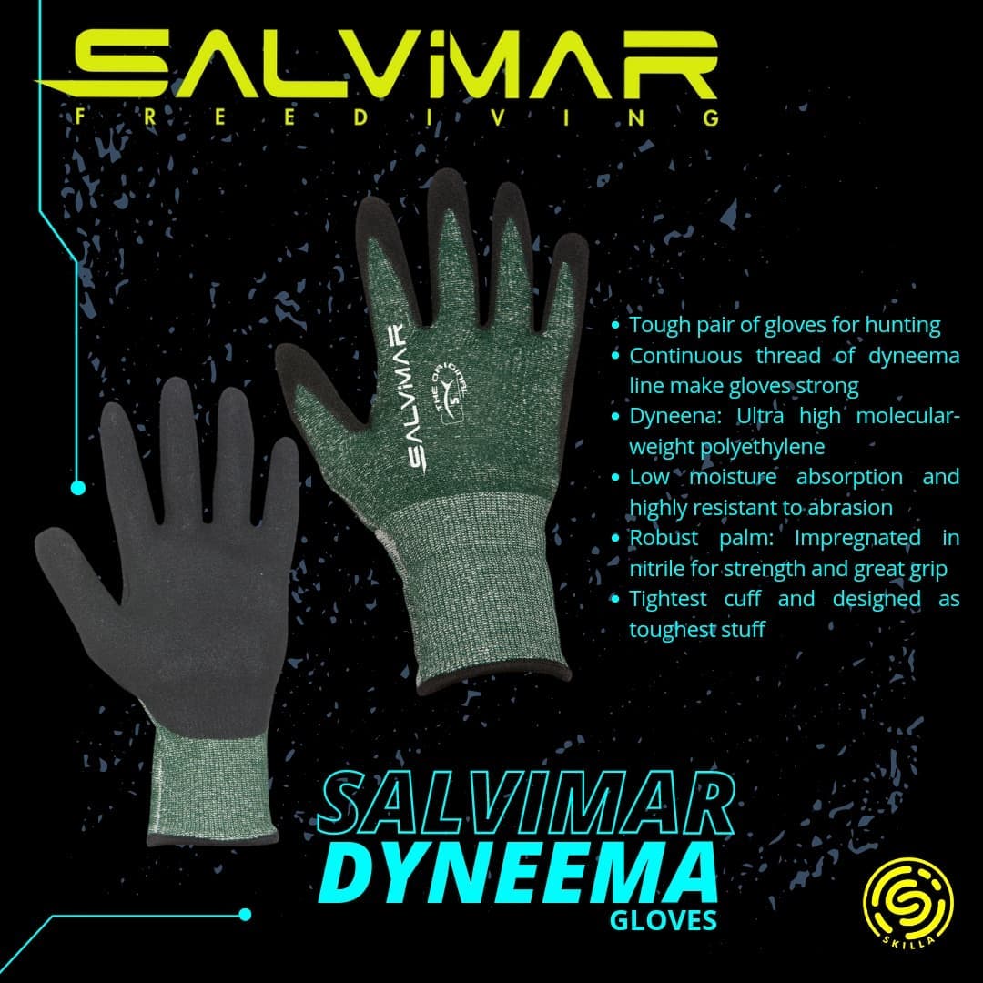 Salvimar Guantema Dyneema Anti Cuting Cut Resistant Dive Gloves
