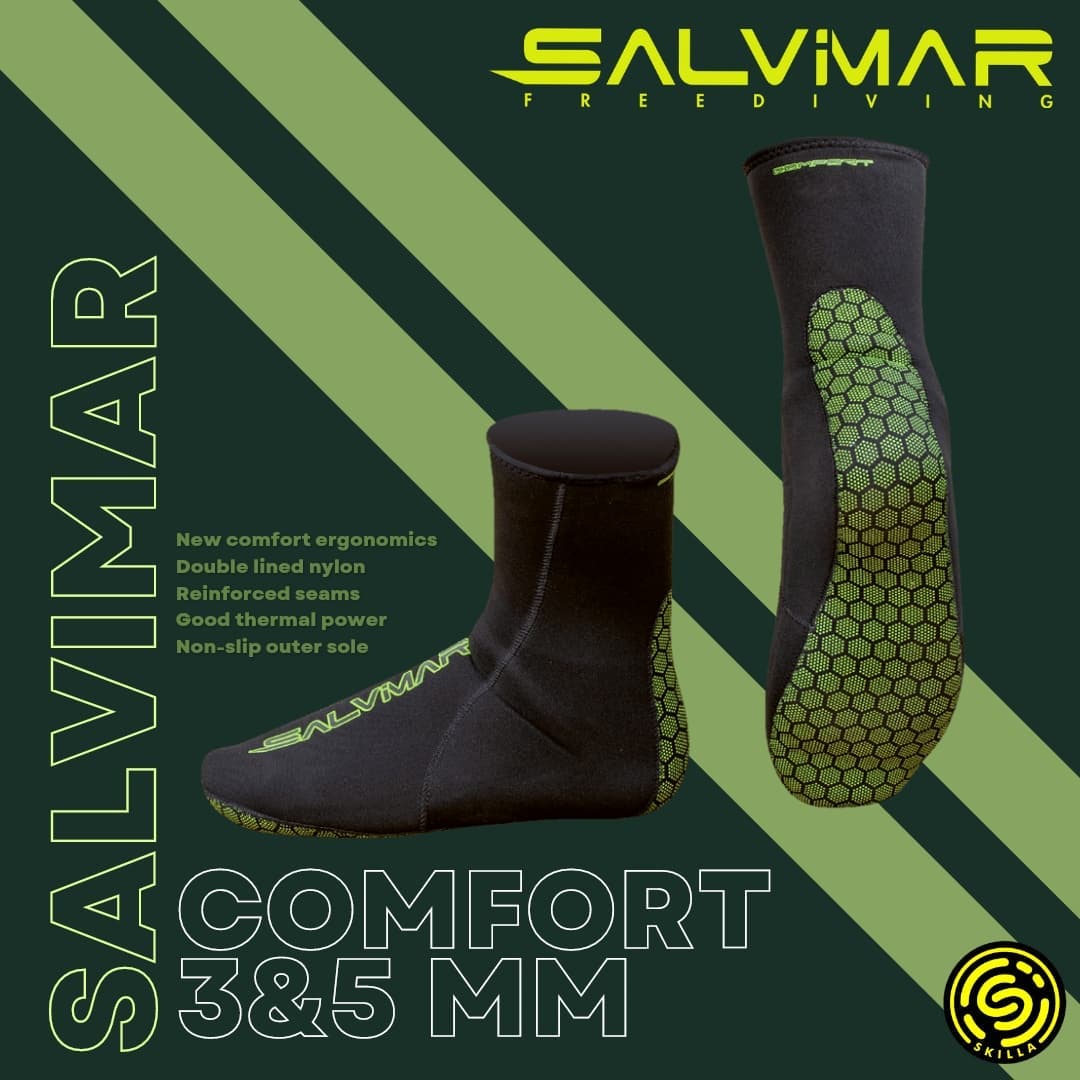 Salvimar Comfort 3mm Dive Socks Neoprene