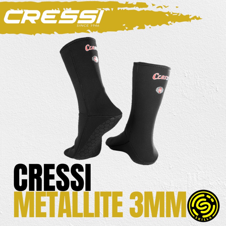 Cressi Metallite 3mm Socks Neoprene