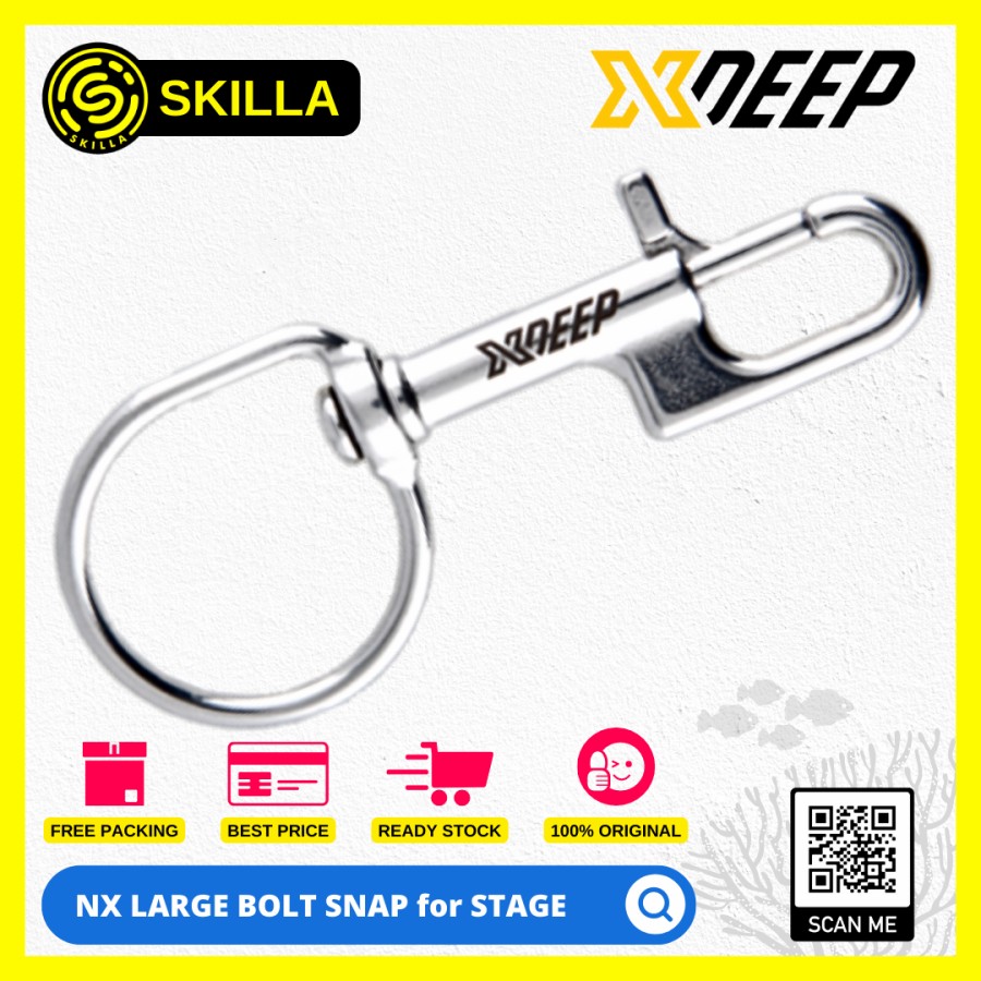 XDEEP NX Large Bolt Snap For Stage