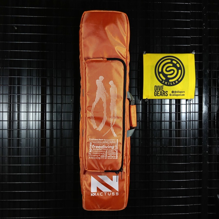 Nactuss Protekt Semi Hardcase (SHC) Long Fins Bag - Pulse Orange