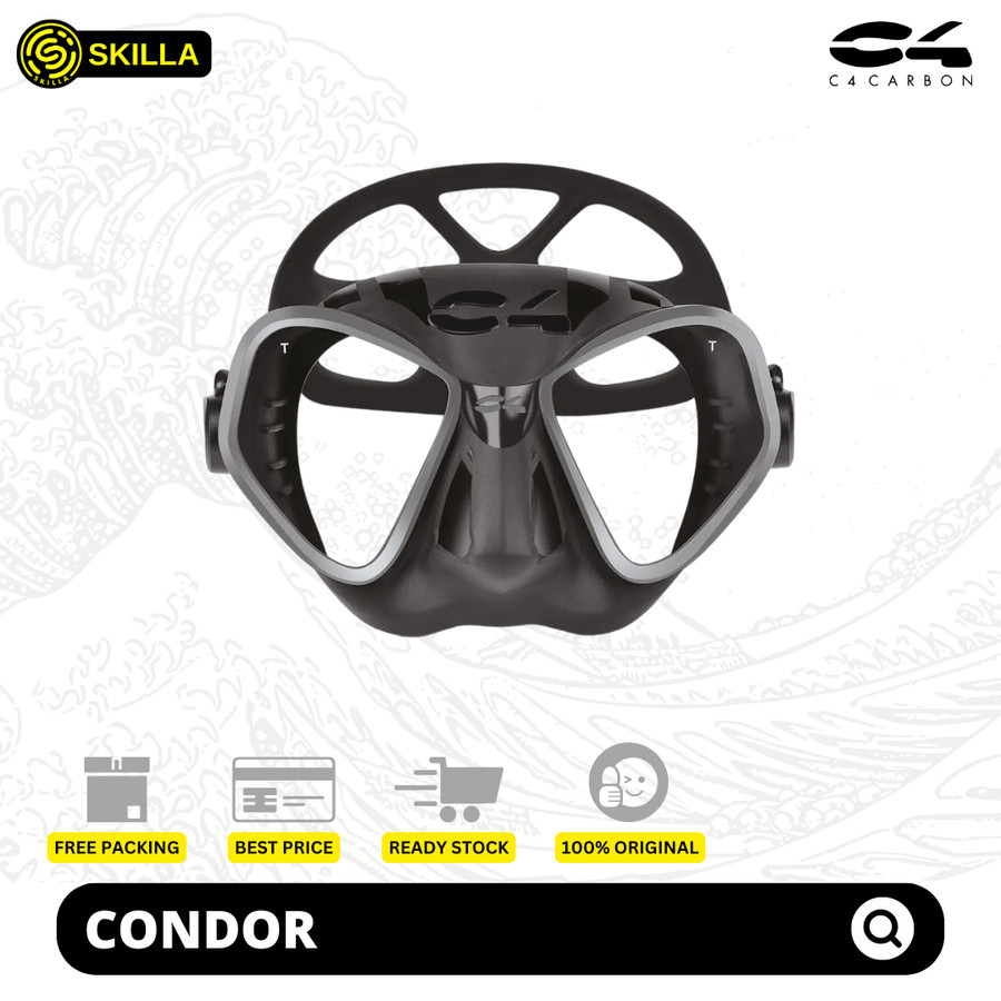 C4 Condor Low Volume Freediving Mask