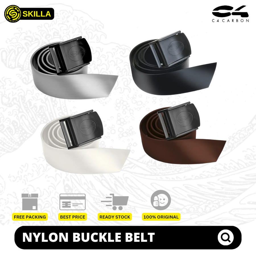 C4 Silicone Belt with Nylon Buckle