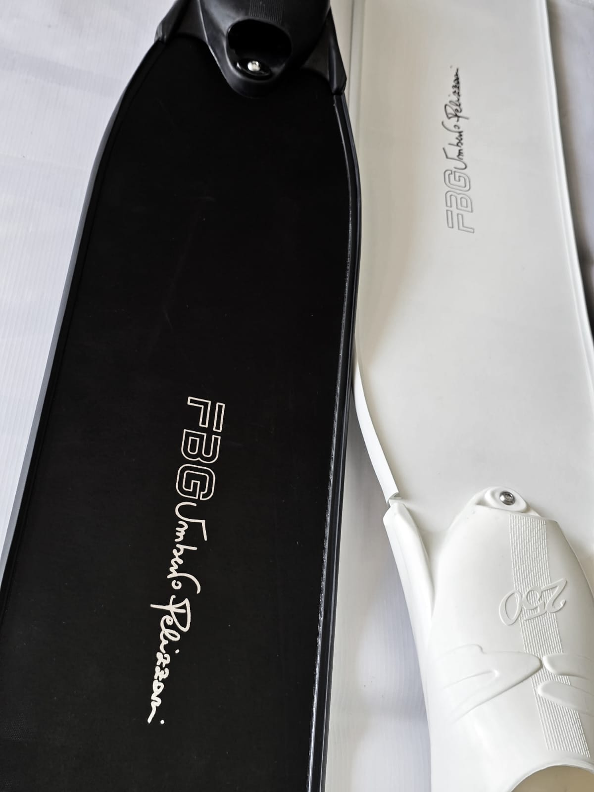 C4 FBG Umberto Pelizzari Fiberglass Fins-Black